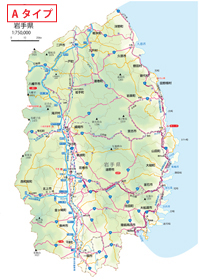 県別地図 県境カット版 東北地方 有料地図素材 Mmgクリエイティブネット
